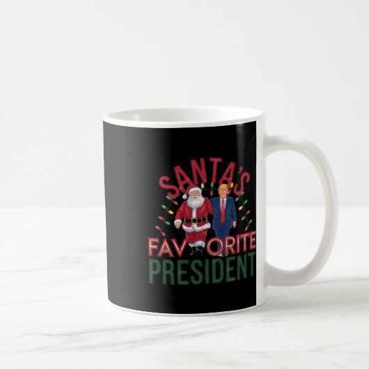 Weihnachten - Trumps Lieblingspräsident Kaffeetasse (Rechts)