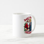 Weihnachten - Trumps Lieblingspräsident Kaffeetasse (VorderseiteRechts)