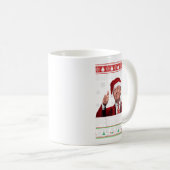 Weihnachten Trumps Lieblingspräsident Xmas Ug Kaffeetasse (VorderseiteRechts)