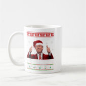 Weihnachten Trumps Lieblingspräsident Xmas Ug Kaffeetasse (Links)
