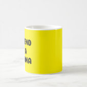 Weihnachten - Tu so, als wäre ich eine Banane Kaffeetasse (Mittel)