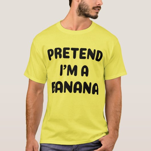 Weihnachten - Tu so, als wäre ich eine Banane T-Shirt (Vorderseite)