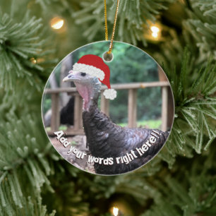 Weihnachten Türkei Custom Message Ornament