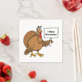 Weihnachten Türkei Joke Serviette (Beispiel)