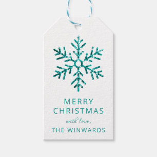 Weihnachten Türkischer Glitzer Schneeflocke Geschenkanhänger