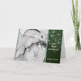 Weihnachten Twins Baby Foto Ihr Name Niedlich gekl
