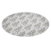 Weihnachten "Twirly Tree" Schneidebrett (Ecke)