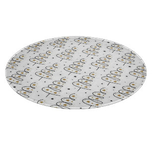 Weihnachten "Twirly Tree"  Schneidebrett