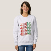 Weihnachten über alles sweatshirt (Vorne ganz)