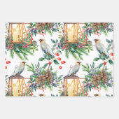 Weihnachten über den Bird and Lantern Geschenkpapier Set (Vorderseite 2)
