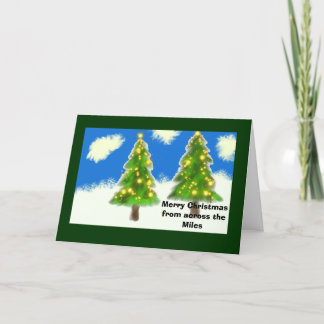 Weihnachten über die Meilen