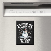 Weihnachten Überleben Lehrer Leben Melzension Weih Magnet (In Situ (Geschirrspüler))