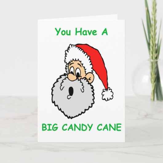 Weihnachten überraschend Big Candy Cane (Vorderseite)