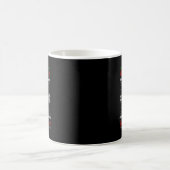 Weihnachten Ugly Sater Weihnachtsmannmütze Männer Kaffeetasse (Mittel)