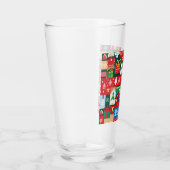Weihnachten Ugly Sweater 1 Glas (Rechts)
