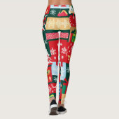 Weihnachten Ugly Sweater 1 Leggings (Rückseite)