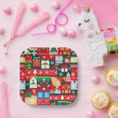 Weihnachten Ugly Sweater 1 Pappteller (Party)