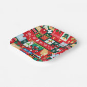 Weihnachten Ugly Sweater 1 Pappteller (Gewinkelt)