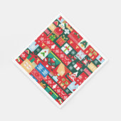 Weihnachten Ugly Sweater 1 Serviette (Ecke)