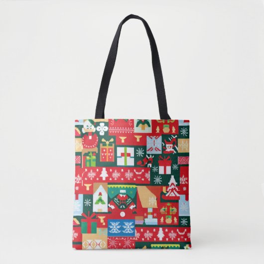 Weihnachten Ugly Sweater 1 Tasche (Vorderseite)