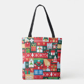 Weihnachten Ugly Sweater 1 Tasche (Rückseite)