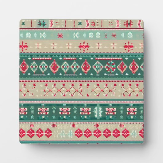 Weihnachten Ugly Sweater 2 Fotoplatte (Vorderseite)