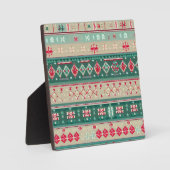 Weihnachten Ugly Sweater 2 Fotoplatte (Vorderseite)
