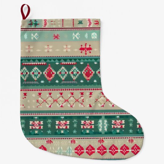 Weihnachten Ugly Sweater 2 Großer Weihnachtsstrumpf (Vorderseite)