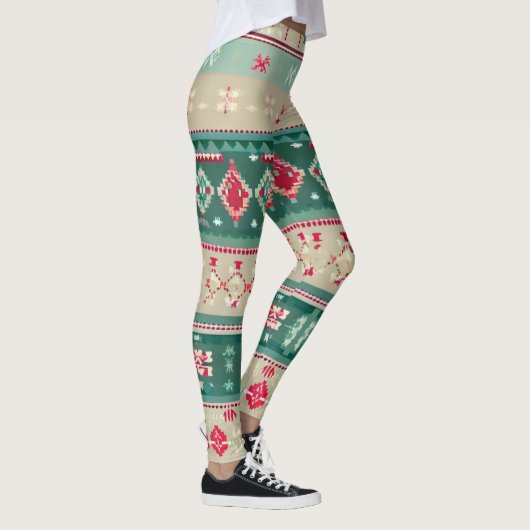 Weihnachten Ugly Sweater 2 Leggings (Rechts)