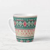 Weihnachten Ugly Sweater 2 Milchtasse (Linke Ecke)