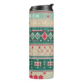 Weihnachten Ugly Sweater 2 Thermosbecher (Nach links gedreht)