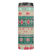 Weihnachten Ugly Sweater 2 Thermosbecher (Rückseite)