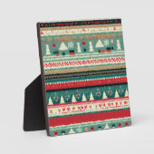 Weihnachten Ugly Sweater 3 Fotoplatte (Vorderseite)