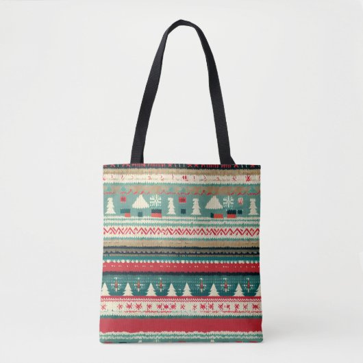 Weihnachten Ugly Sweater 3 Tasche (Vorderseite)