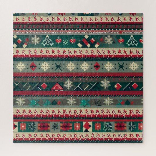 Weihnachten Ugly Sweater (4) Puzzle (Vertikal)