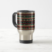 Weihnachten - Ugly Sweater 4 Reisebecher (Vorderseite Links)