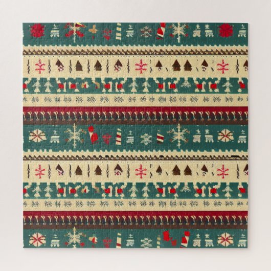 Weihnachten Ugly Sweater (5) Puzzle (Vertikal)