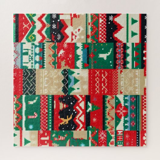 Weihnachten Ugly Sweater (8) Puzzle (Horizontal)