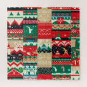 Weihnachten Ugly Sweater (8) Puzzle (Vertikal)