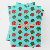 Weihnachten Ugly Sweater Muster Geschenk Geschenkpapier Set (Beispiel)