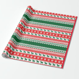 Weihnachten - Ugly Sweater - Tacky - Jumper - Geschenkpapier