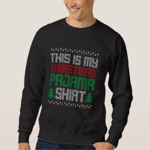 Weihnachten Ugly Sweater Women Apparel Santa Famil Sweatshirt