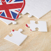 Weihnachten UK USA Patriotic Heats Puzzle (Seite)