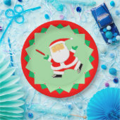 Weihnachten Ultimate Frisbee Pappteller (Party)