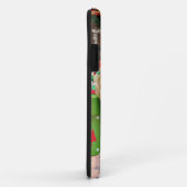 Weihnachten - unbekümmerter Königcharles Spaniel Case-Mate iPhone Hülle (Hinten/Rechts)