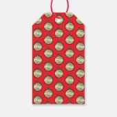 Weihnachten und Banane Geschenkanhänger (Rückseite)