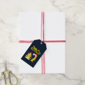 Weihnachten und Banane Geschenkanhänger (Mit Garn)