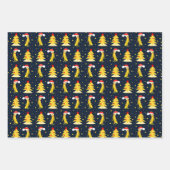 Weihnachten und Banane Geschenkpapier Set (Vorderseite)