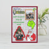 Weihnachten und Bäume Fotos hinzufügen (Stehend Vorderseite)