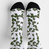 Weihnachten und Berries Socken (Oben)